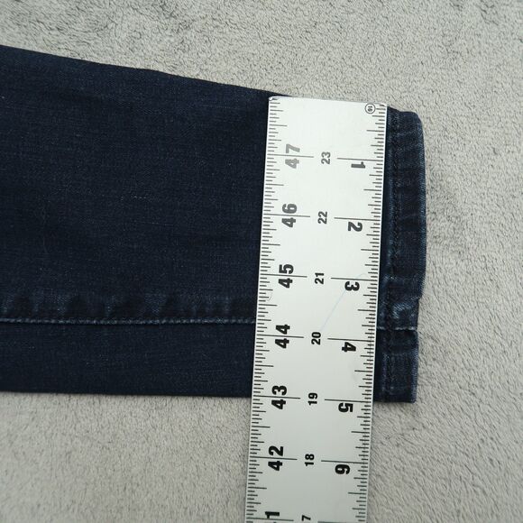 Banana Republic Jeans Womens Size 27 Blue Low-Rise Skinny Denim Pants 27" Inseam - Picture 5 of 16
